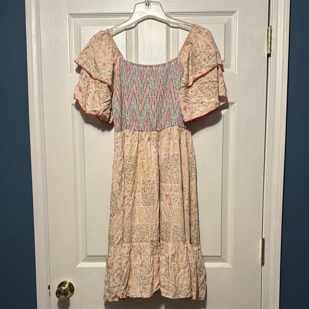 Haptics Multicolor Textured Fabric